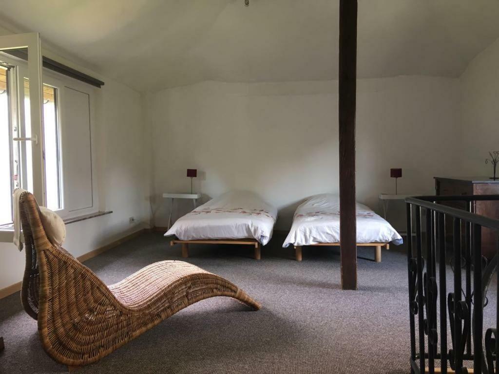 Holiday Home "Les Ancolies " Gite Citadin Spa Luaran gambar